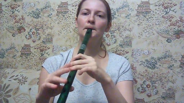 Scarazula Marazula | medieval tune | wooden whistle alto G colour green смотреть онлайн