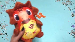 Дракоша Тоша. Узоры из плюша "Дракоша Тоша"