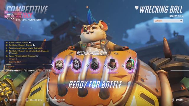 Making Enemy Team Rage as Wrecking Ball | Overwatch 2 | смотреть онлайн