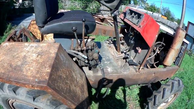 Мини трактор классика ДВС ВАЗ 2109 Обзор смотреть онлайн