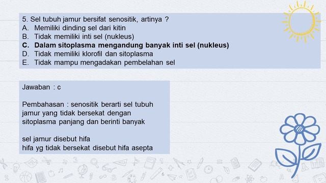 LATIHAN SOAL FUNGI - BIOLOGI SMA KELAS X смотреть онлайн