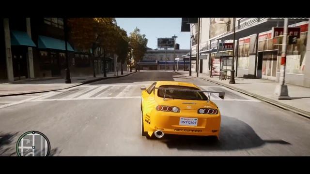 Paul Walker's Toyota Supra RZ '98 GTA 4 MOD смотреть онлайн