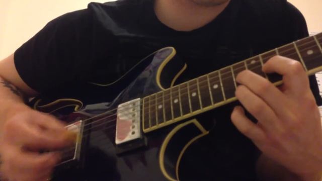 Guns N Roses - Sweet Child O Mine Intro (Cover) (sketch filter) смотреть онлайн