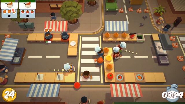 OVERCOOKED EPIC GAMES "GRATIS" EL CASI TUTORIAL JUGAR COOPERATIVO!! смотреть онлайн