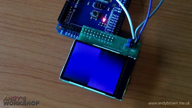 Arduino TFT xmem graphics library linear gradient demo смотреть онлайн