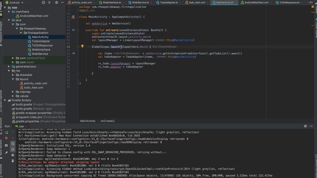 Android Development Tutorial: Parsing JSON with Retrofit and Coroutines смотреть онлайн