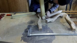 как сделать ножки для стола. крепление ножек к столешнице.