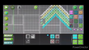 как сделать волну как в nine circles в гд