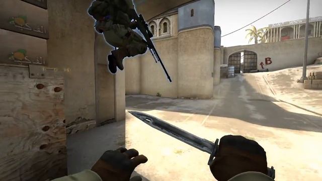 CS:GO Dust 2 - 4kills (X-RAY NO HUD) смотреть онлайн