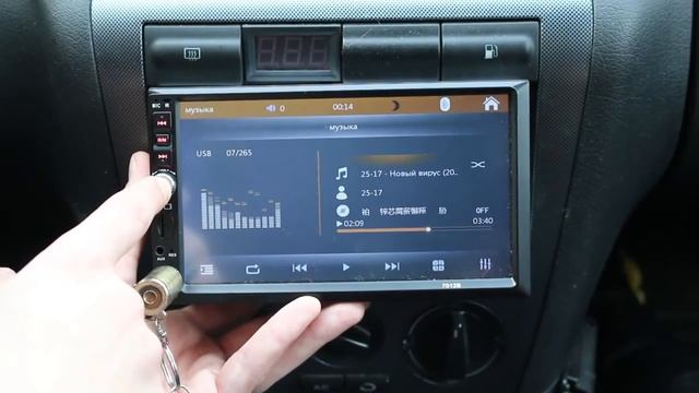 САМАЯ ДЕШЕВАЯ 2DIN Магнитола с Aliexpress Магнитола за 2600 р смотреть онлайн