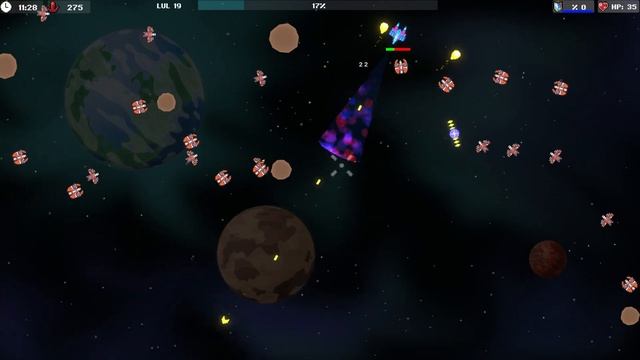 New Space-Ship-Blasting Roguelike! - Eclipse Survivors Gameplay смотреть онлайн