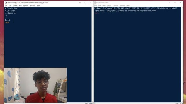 Python | Comparison Operators | #4 смотреть онлайн