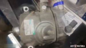 Skoda Superb шумит компрессор кондиционера. Развалилась муфта