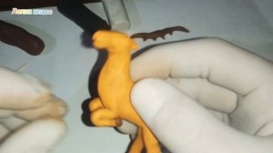 Как слепить Оленя,из пластилина