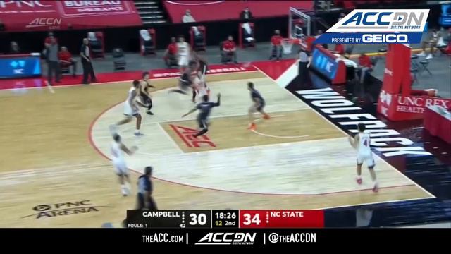 Campbell vs. NC State Men's Basketball Highlights (2020-21) смотреть онлайн