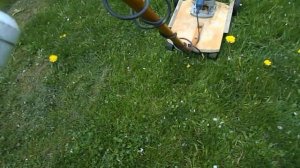 Очень полезная самоделка для дома. Газонокосилка из фрезера по дереву. Самоделки В домашних условия