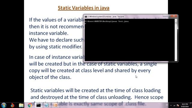 Part 10 Static Variables testing смотреть онлайн
