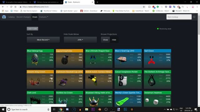 How to SNIPE Limiteds on Roblox! (Using Rolimons!) смотреть онлайн