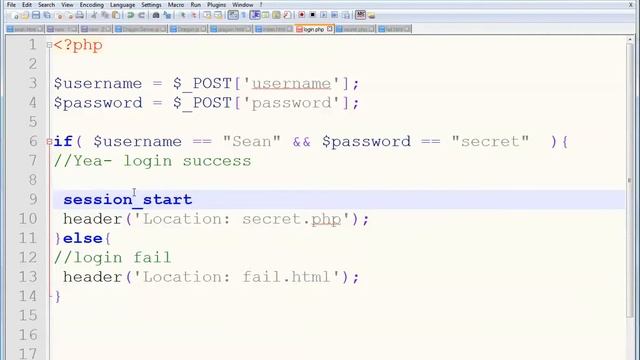 PHP Login Step 5. Creating Sessions смотреть онлайн