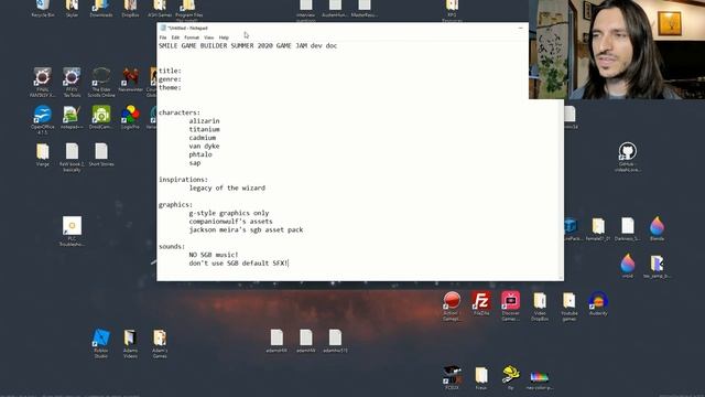 Let's Make a Smile Builder Game for the SGB Summer 2020 GAME JAM! (pt 1: Concepts, Early Decisions) смотреть онлайн