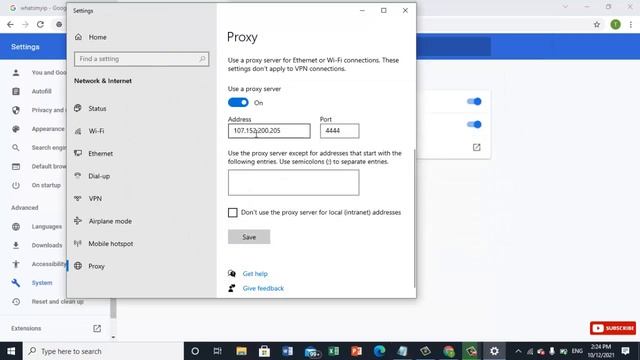 How To Setup Proxy Ip Manually to your Chrome Browser 2021 смотреть онлайн