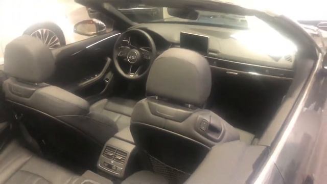 2019 Audi S5 Cab Daytona Gray смотреть онлайн