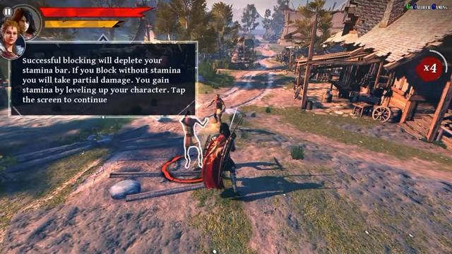 Iron Blade: Medieval Legends RPG -Android - Gameplay смотреть онлайн