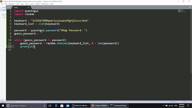 Lập Trình Viruss Dò Password Với Python смотреть онлайн