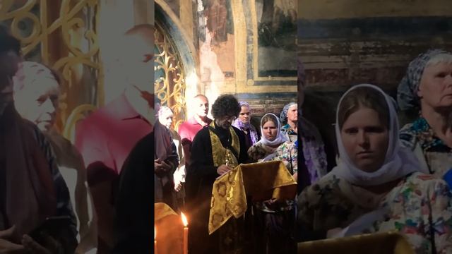 Молебен у Тихвинской смотреть онлайн