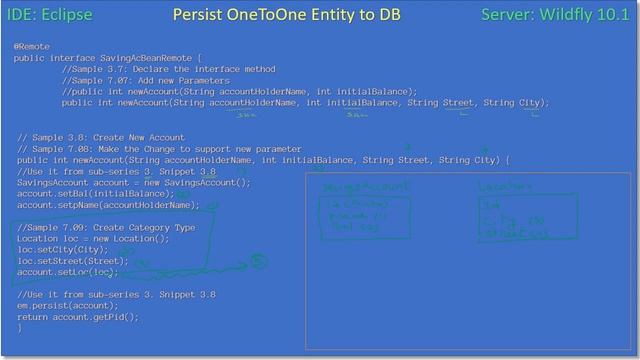 JPA Entiry 1 to 1 | Part 5 - Persist OneToOne Entity | JavaEE EJB JPA Tutorials #36 смотреть онлайн