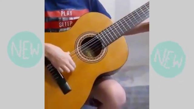Моё хобби-игра на гитаре. смотреть онлайн