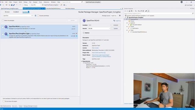 Specflow Living Documentation with Analytics, Step level failure report and more ... смотреть онлайн