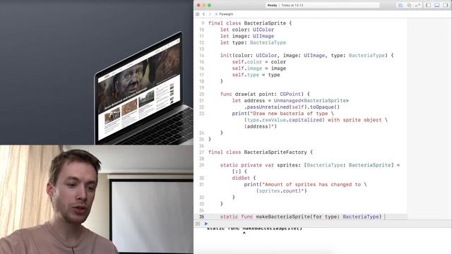 Шаблон проектирования "Приспособленец" (Swift 4, Xcode 9) смотреть онлайн