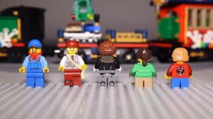 Lego Creator 10254 Winter Holiday Train with Power Functions Speed Build