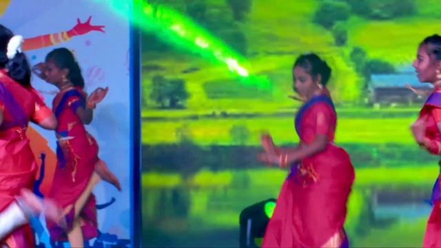 Thannane Nattu Pura Paadal song Saraswathi School-Valappady sangamam 2023 by our VII Girls. смотреть онлайн