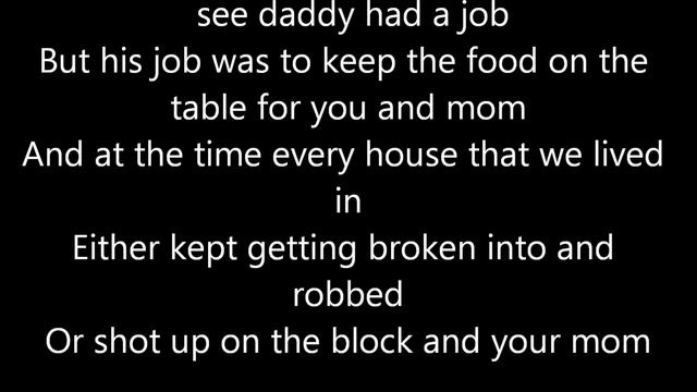 Mocking Bird Eminem Lyrics смотреть онлайн
