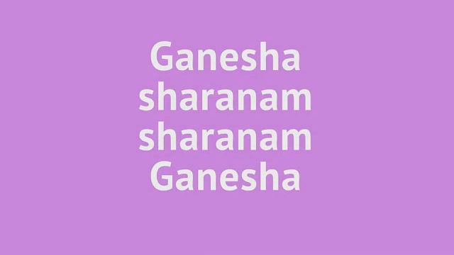 Méditation Guidée Avec Chant De Mantra Pour Mental Agité Ganesha Sharanam смотреть онлайн