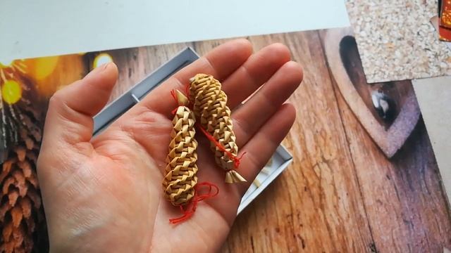 Новогодний натуральный экодекор из Фикс Прайса/Fix-Price. Украшения (игрушки) на елку. смотреть онлайн