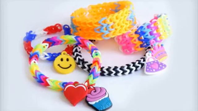Набор для плетения браслетов из резинок rainbow loom bands в Зиргане смотреть онлайн