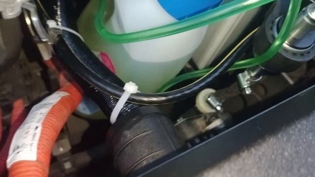 Nissan Leaf автономка неисправность насоса