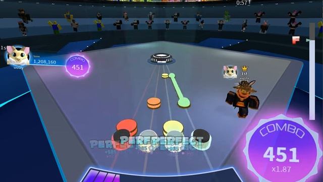 ROBLOX RoBeats! | Tokyo Machine - PLAY (HARD, FC, A+) смотреть онлайн