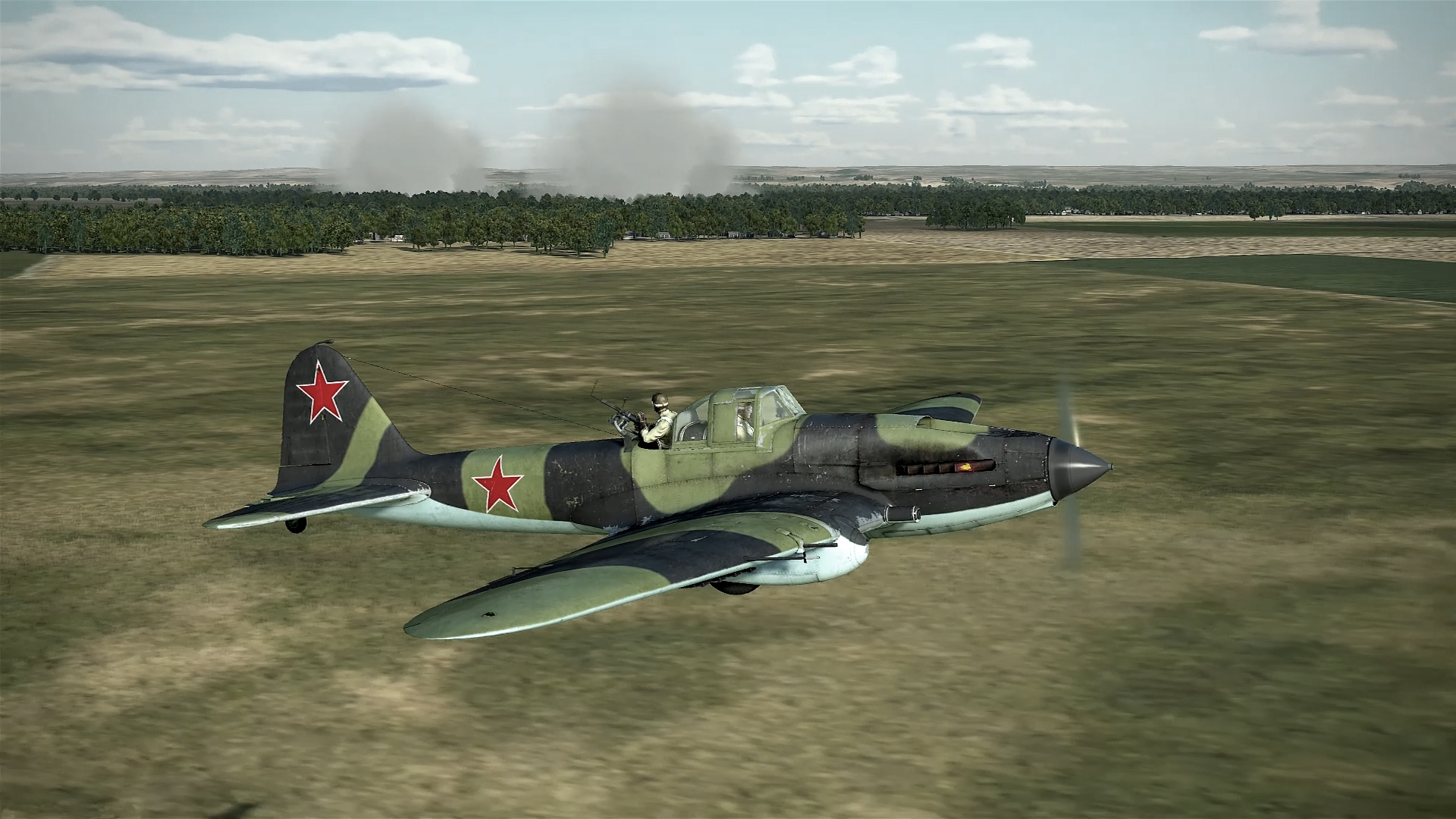 Кампания «Битва за Сталинград».  Штурмовик Ил-2.  Сим.  "IL-2 Sturmovik Great Battles."  Вылет-5.