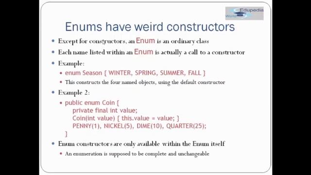 Core Java | Enum in Java | What is an enum? | Part 53 смотреть онлайн