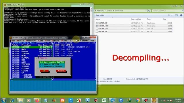 How To Decompile Clipper Program - Decompiler For Clipper EXE
