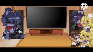 FNIA reacts to The FNAF 1 Song (Remix) | By APAngryPiggy | 2022 Version | GachaXFNAF | PT. 2