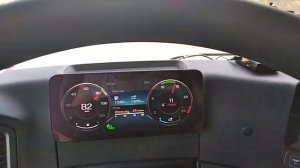 Обзор функций Мерседес Актрос 1845, управление горным тормозом,круиз контроль. Рейс на Барнаул.