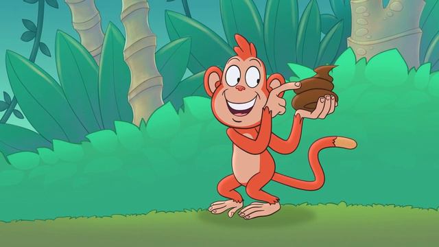 Monkey See Monkey Poo Music Video | Songs for Kids смотреть онлайн