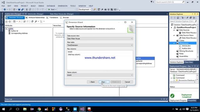 Analysis Services tutorial. Creating OLAP cube. Introduction to data warehouse смотреть онлайн