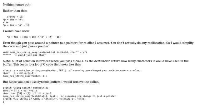 Code Review: Integer-to-hex string generator (4 Solutions!!) смотреть онлайн