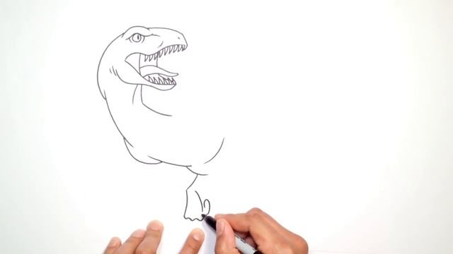 How to Draw Velociraptor | Jurassic World смотреть онлайн